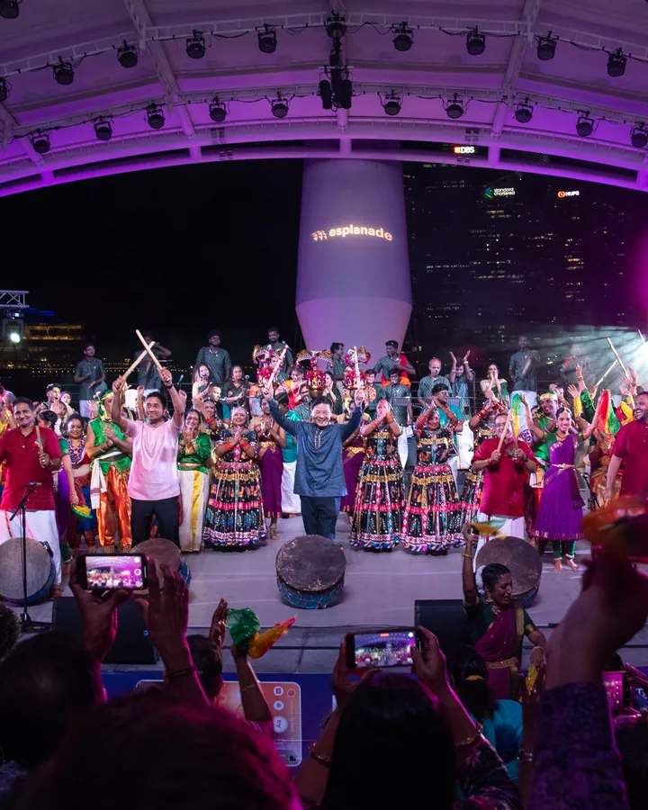 The finale of Anandha Kondaattam 2025 on stage