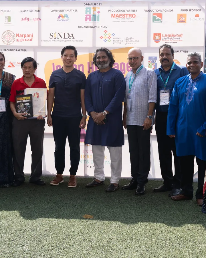 Participants and guests at the Indian Heritage Arts Fiesta